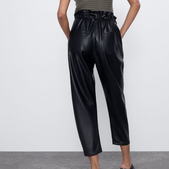 تمكن هوس مرونة leather sweatpants zara 